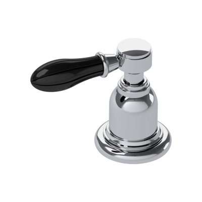 Black Organic Crystal Levers